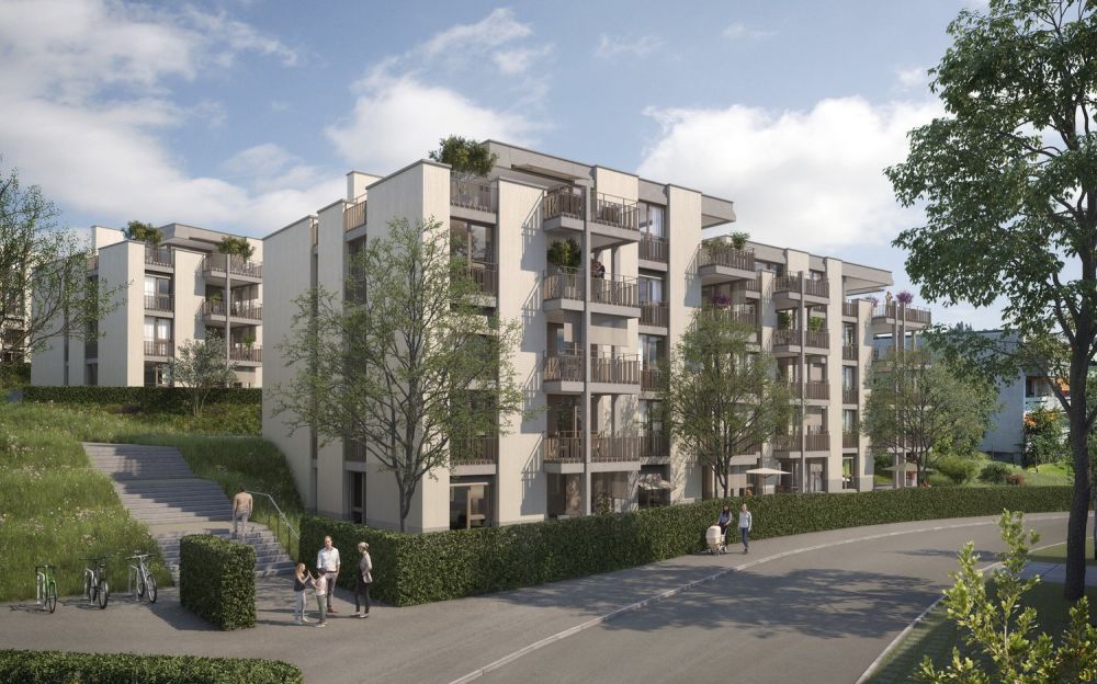 2 ½ Zi Gartenwohnung im Flugbrunnenareal Bolligen -  Bild 1
