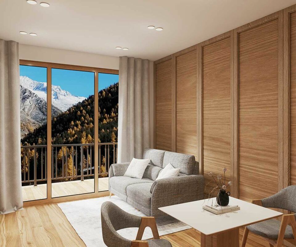 Dom 4545 - Besitzen Sie Ihr exklusives Hotelstudio oder Ihre Hotelsuite in Saas-Fee - betrieben von Dorint Hotels & Resorts. - Bild 3