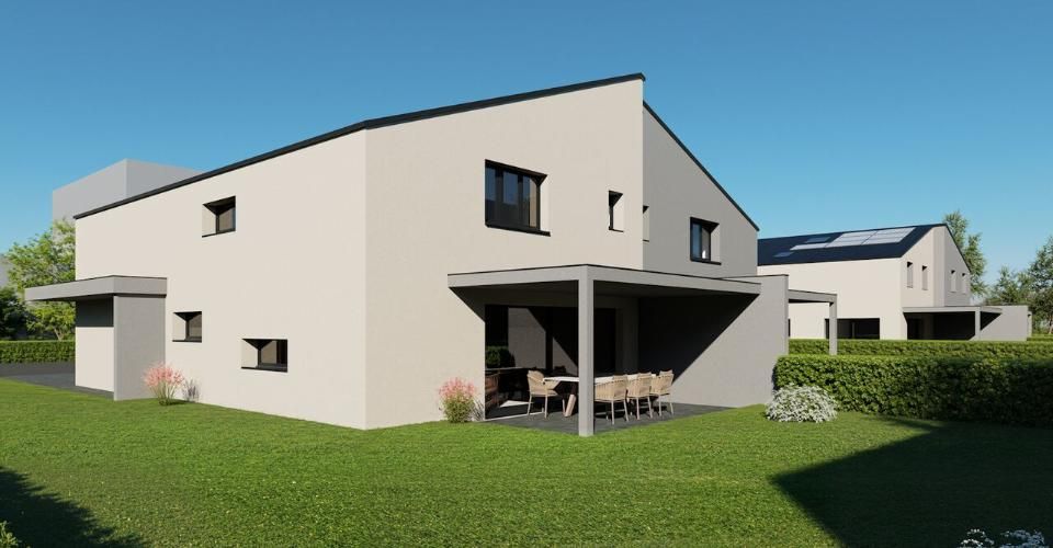 Collombey, nouveau projet d'une villa de 5.5 pièces - Maison jumelée 5.5 pièces - image - 1