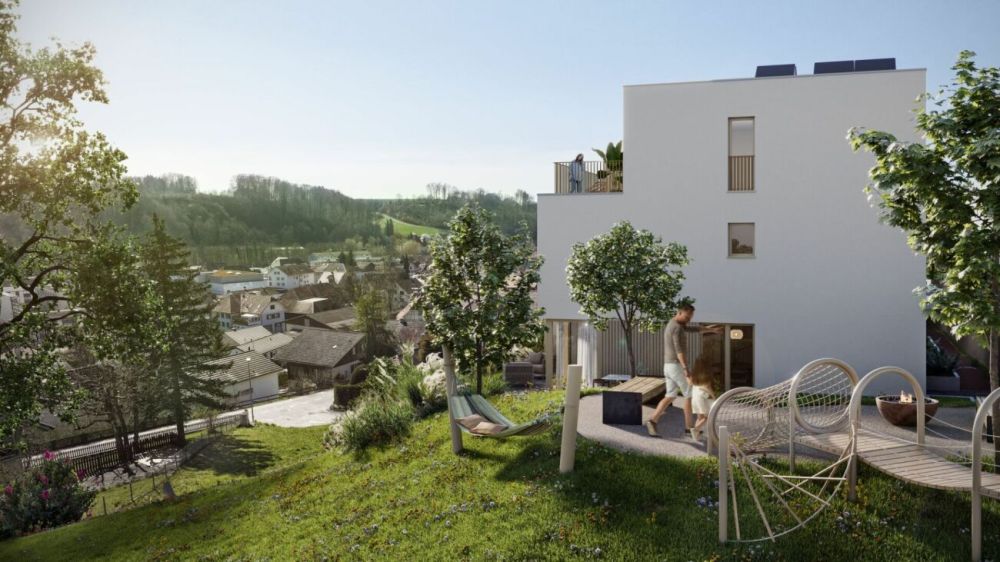 Panoramaview - Neubau 3 Doppeleinfamilienhäuser in Neuenegg - Bild 6