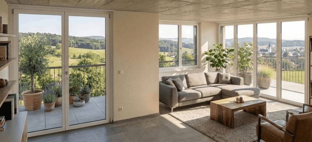 ERSTVERMIETUNG — 2.5-Zimmer-Attikawohnung mit mehreren Terrassen -  Bild 5