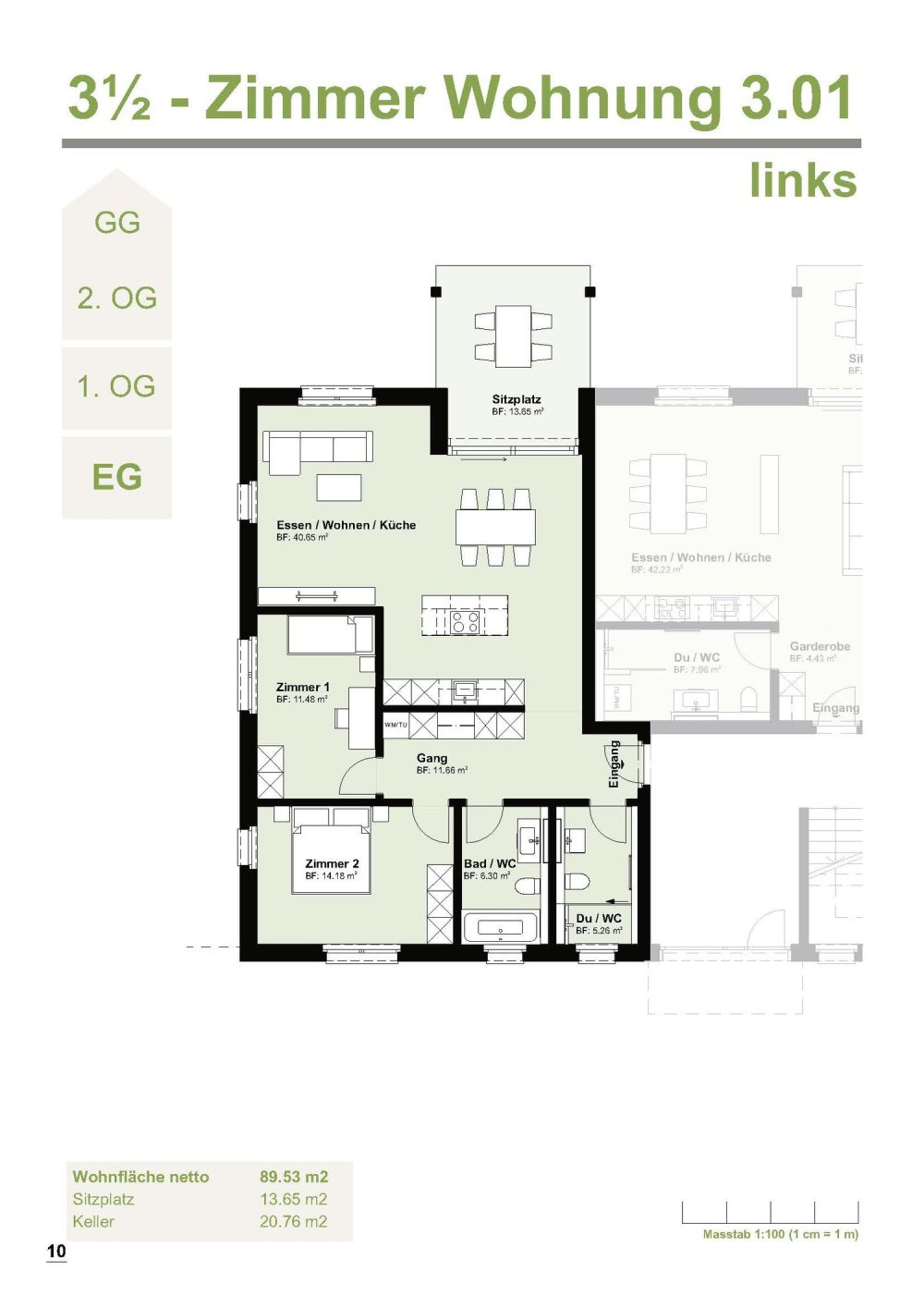 Attraktive 3.5-Zimmer-Wohnungen in Bleienbach - Bild 2