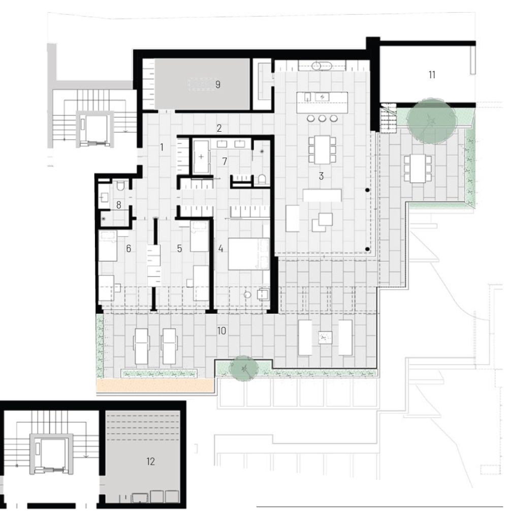 Neubau: 4.5-Zimmer-Terrassenwohnung, 144 m² - Wohnen am Sonnenhang -  Bild 6
