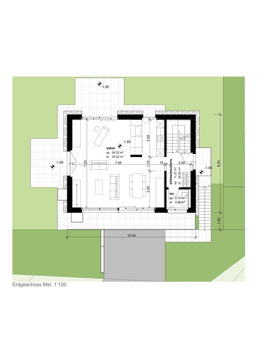 Einfamilienhaus, maison unifamiliale, 2735 Malleray -  Bild 5