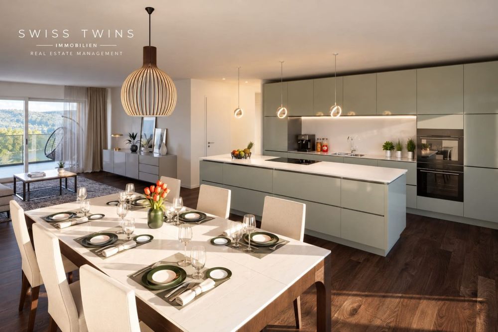 Nottwil - Grosszügige 5-Zimmer-Eigentumswohnung mit Seeblick -  Bild 2