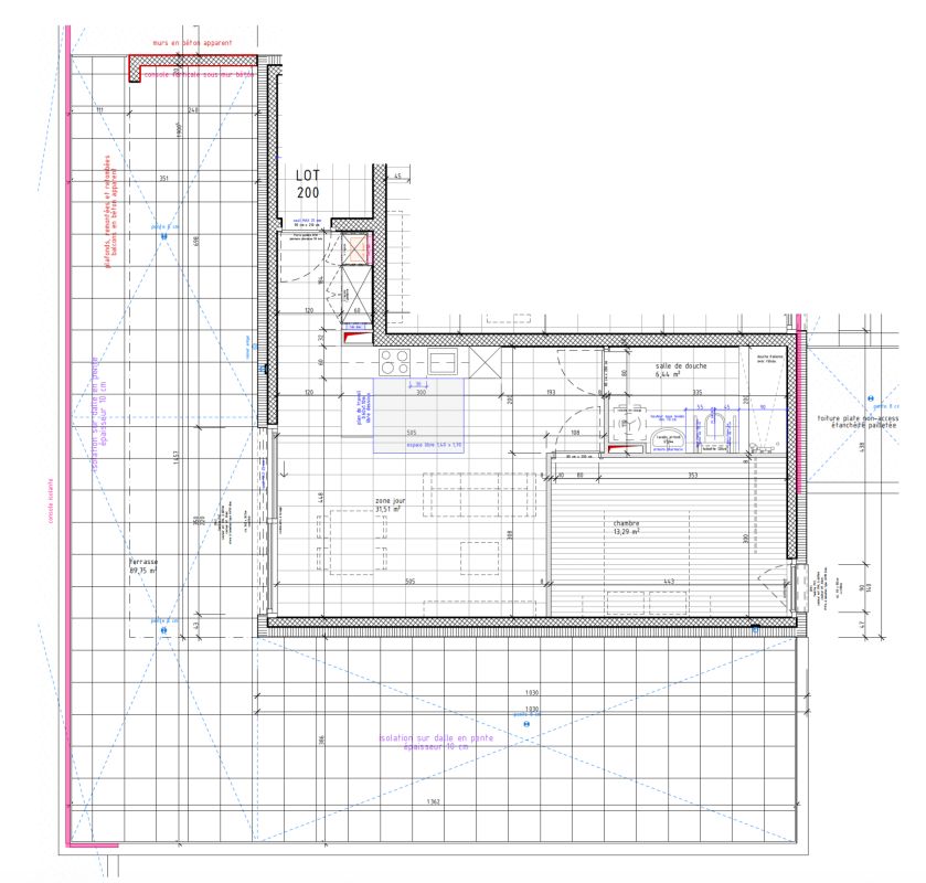 Magnifique  Attique neuf  90 m2 - Bild 8
