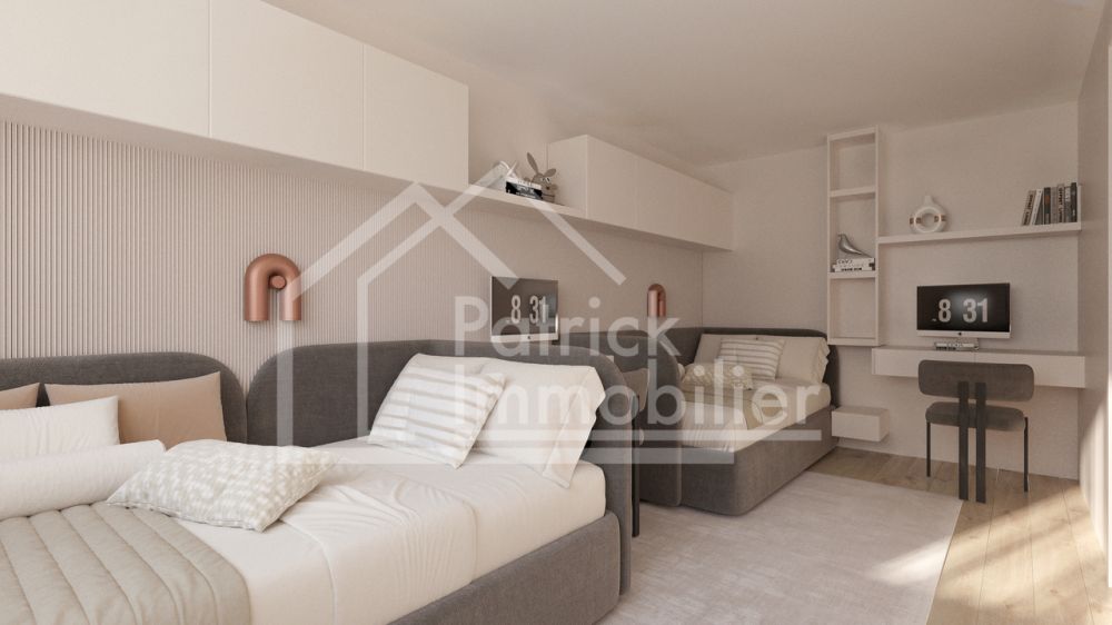 4.5 pièces neuf avec balcon de 32 m² à Courtepin - chambre