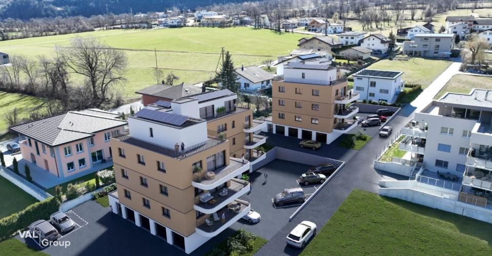 Helle 3.5-Zimmerwohnung mit sonnigem Balkon - Neubau in Susten - Appartement 3.5 pièces - image - 3