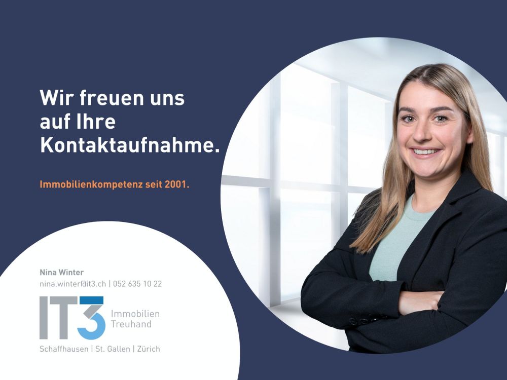 Moderne 4.5-Zimmer-Gartenwohnung in Ramsen - Nina SH Internetinserat