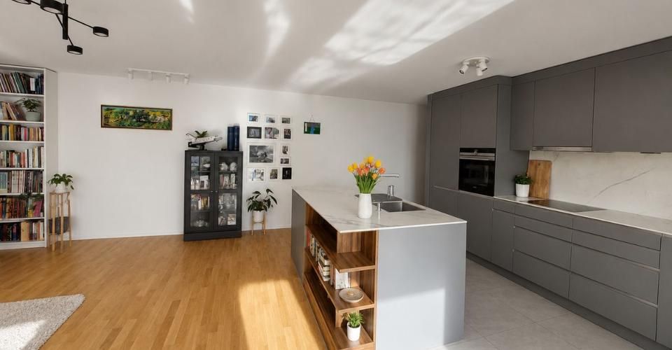 Superbe appartement moderne de 4,5 pièces avec grande terrasse, vue lac et Alpes - Appartement 4.5 pièces - image - 7