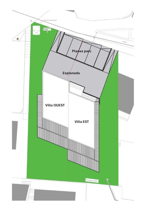 Villa jumelée contemporaine 5.5 pièces | orientation Sud-Est | Vue Alpes | Les Rochettes - Cornaux -  Bild 3