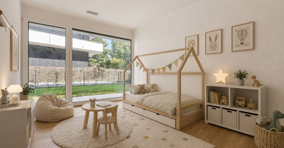Exceptionnel 5.5 pièces avec terrasse et jardin privatif - Appartement 5.5 pièces - image - 5