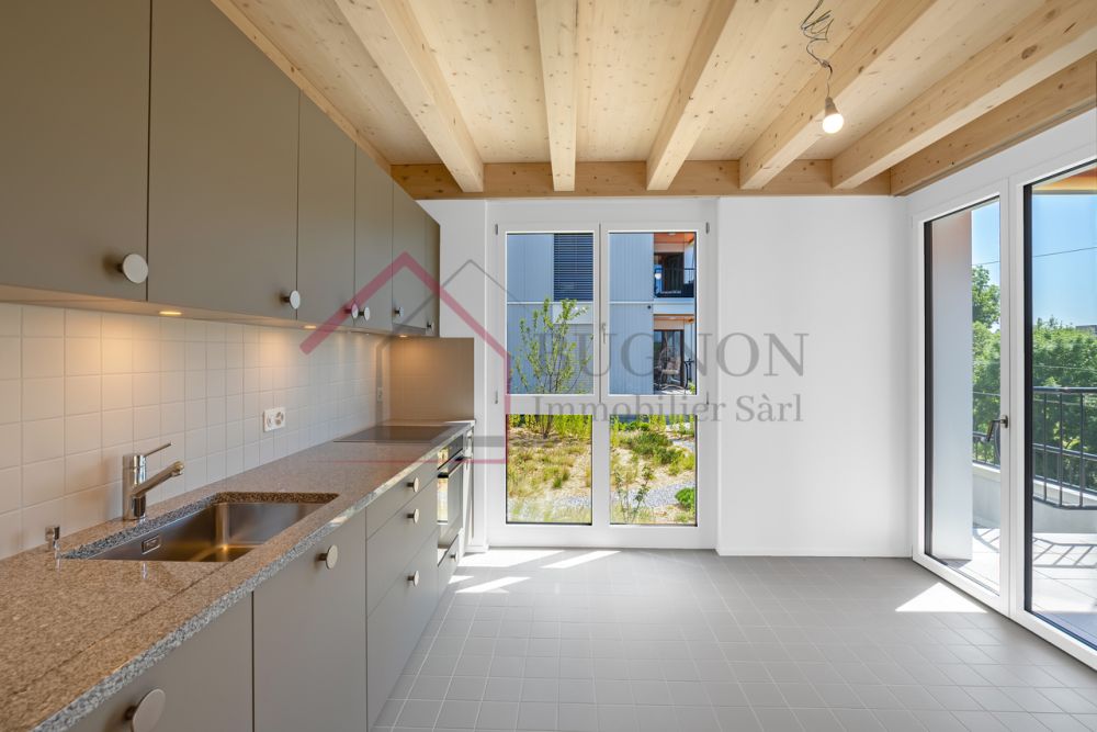 Un appartement 2,5 pces neuf alliant confort, durabilité et mobilité - Cuisine habitable