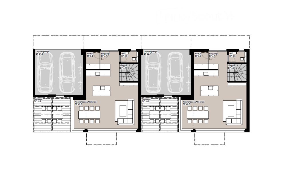 2 Neubau-Einfamilienhäuser mit Aussicht an einmaliger Lage in Thierachern – Bezug 2028 -  Bild 3