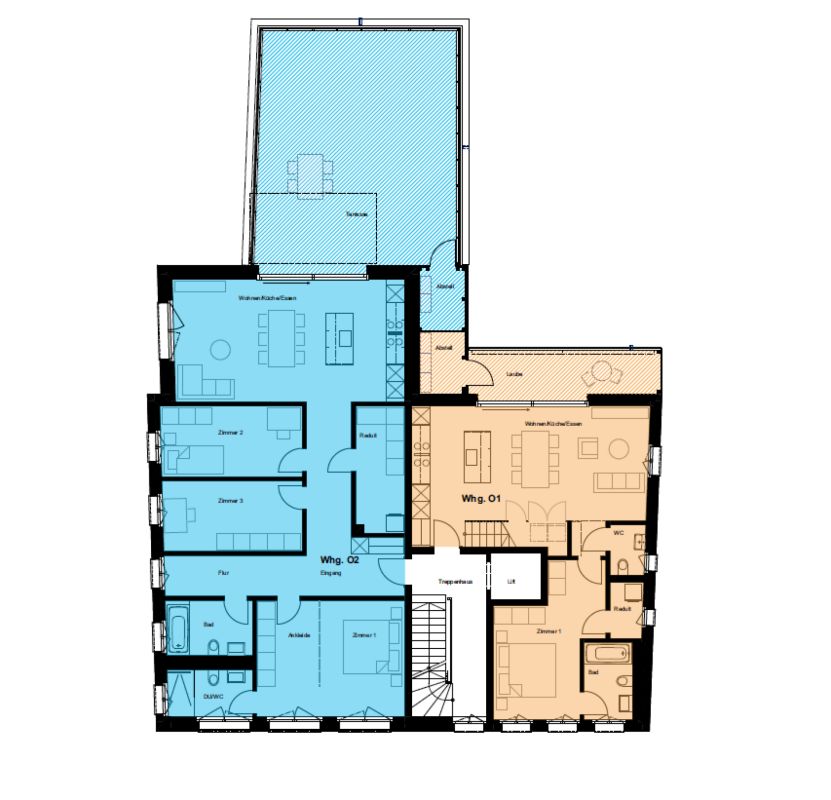 Mehrfamilienhaus "Bachblick" - Ober-/Dachgeschoss -  Bild 7
