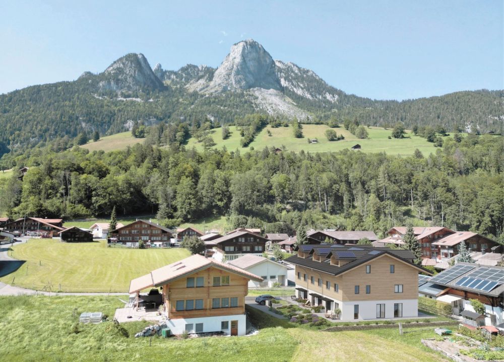 Baubewilligt: Neubau Eckhaus nahe Schulhaus in Boltigen (Haus C) - Bild 4