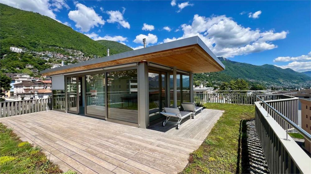 Minusio - Neues Apartment mit großem Garten und Seeblick -  Bild 13