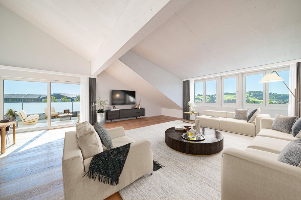 Exklusive 4.5 Zimmer-Dachwohnung - Bild 3