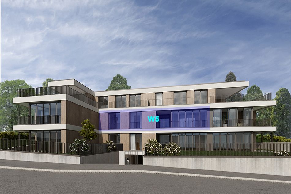 Exklusive Geschosswohnung mit hoher Energieeffizienz und unverbaubarer Aussicht. Neue Preise! - W5 -  Bild 2