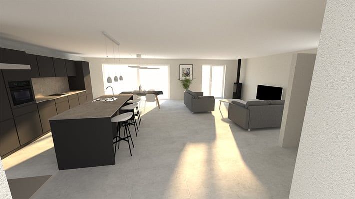 SUPERBE attique de haut standing de 4,5 pièces avec une surface habitable de 140 m2 - Bild 6