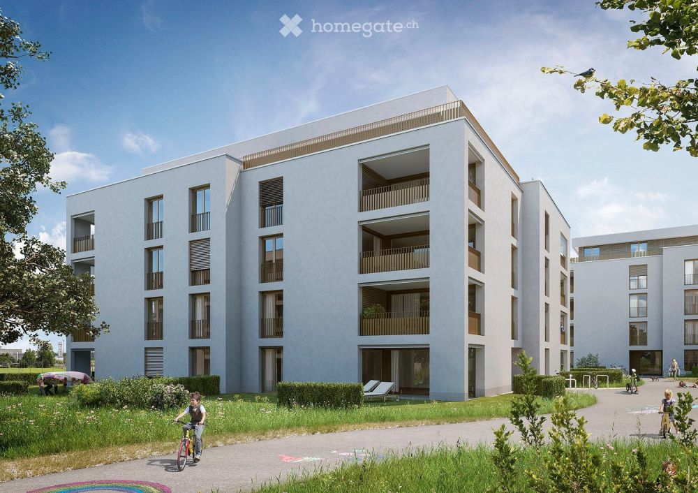 Baujahr 2024 3 1/2 Zimmerwohnung 96m2 mit Loggia im 3. Stock -  Bild 2