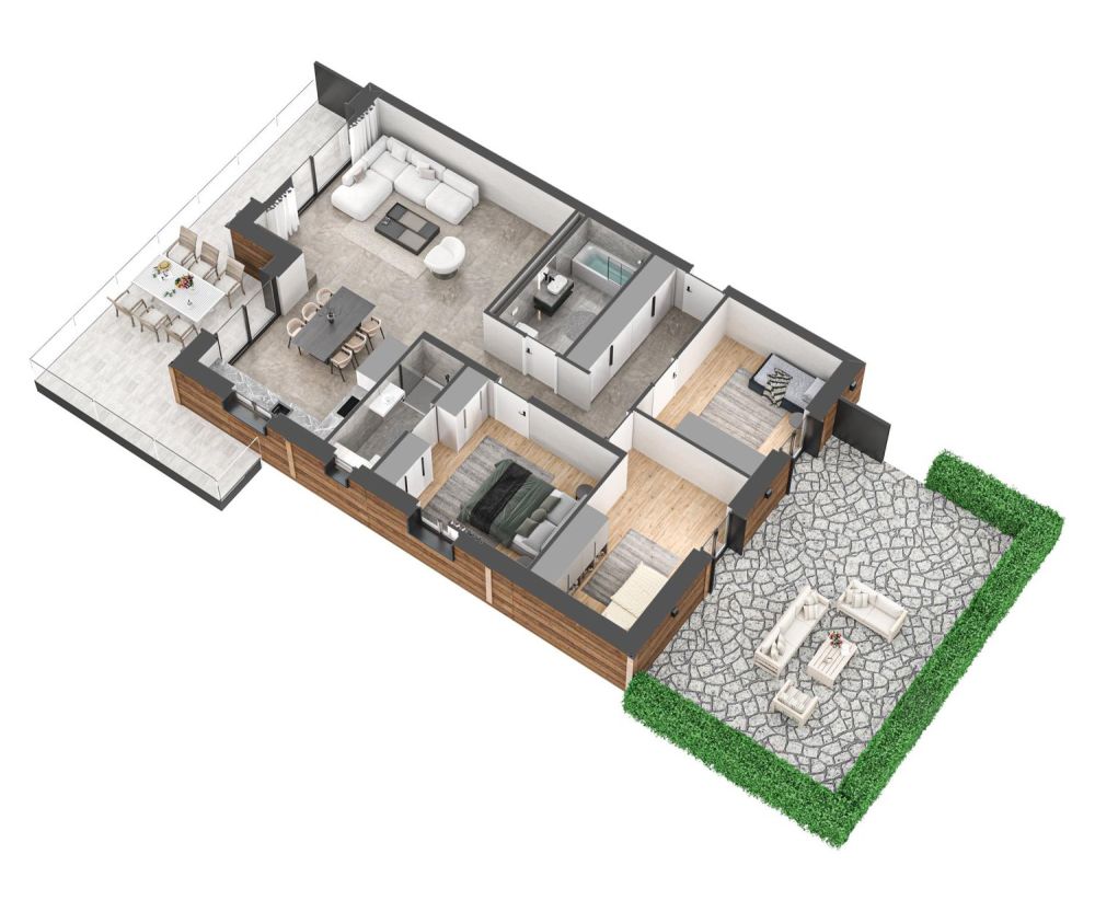 Prächtige 4.5-Zimmer-Neuwohnung mit Terrasse in Crans-Montana -  Bild 3