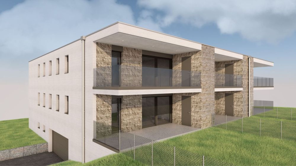 Nuovo ed elegante 4.5 locali con ampio terrazzo - Facciata sud-est