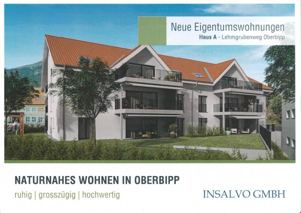 Letzte 4.5-Zimmer-Neubauwohnung im 1. OG in Oberbipp – Ihr neues Zuhause ab 2026! -  Bild 3