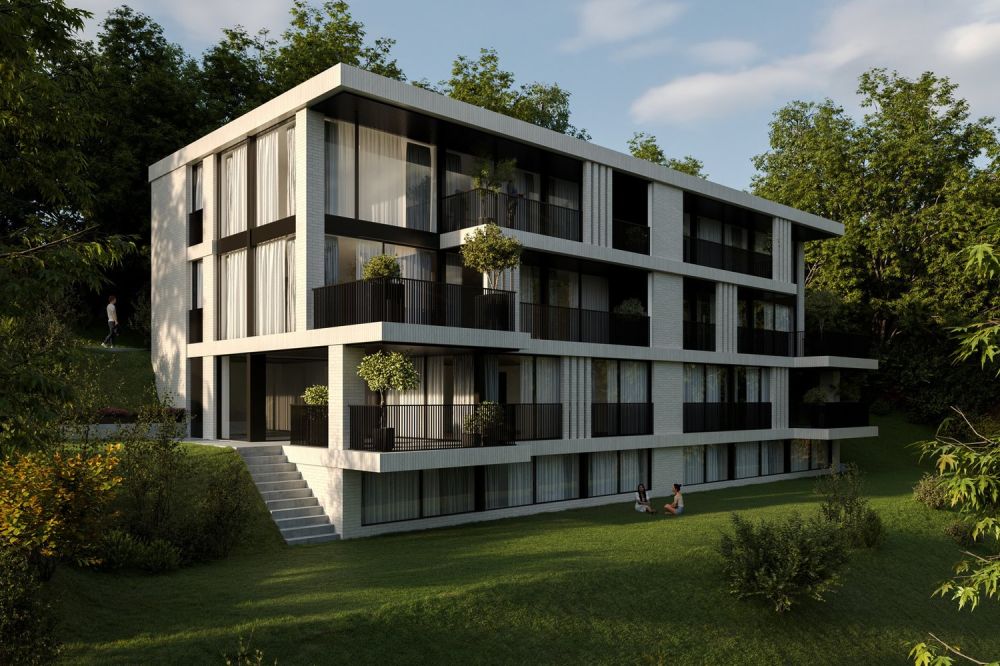 Gartenwohnung der besonderen Art - Hausansicht