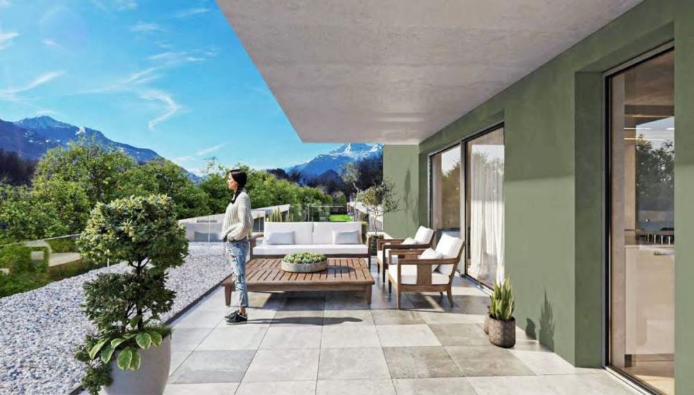 Résidence Alegria à Uvrier / Sion - Terrasse
