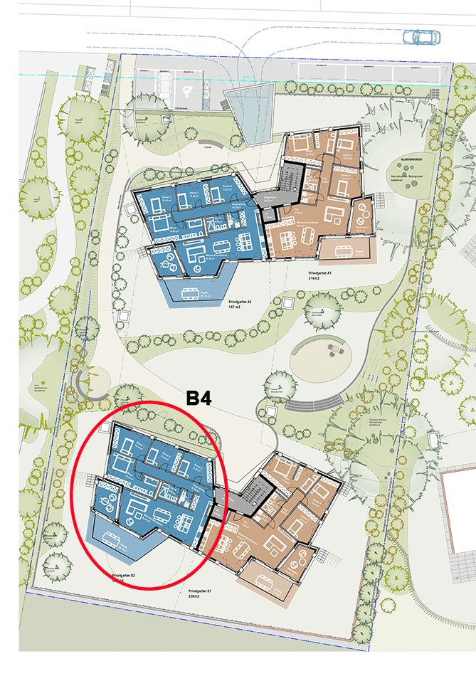 Exklusive Geschosswohnung mit unverbaubarer Aussicht. Neue Preise - B4 -  Bild 4