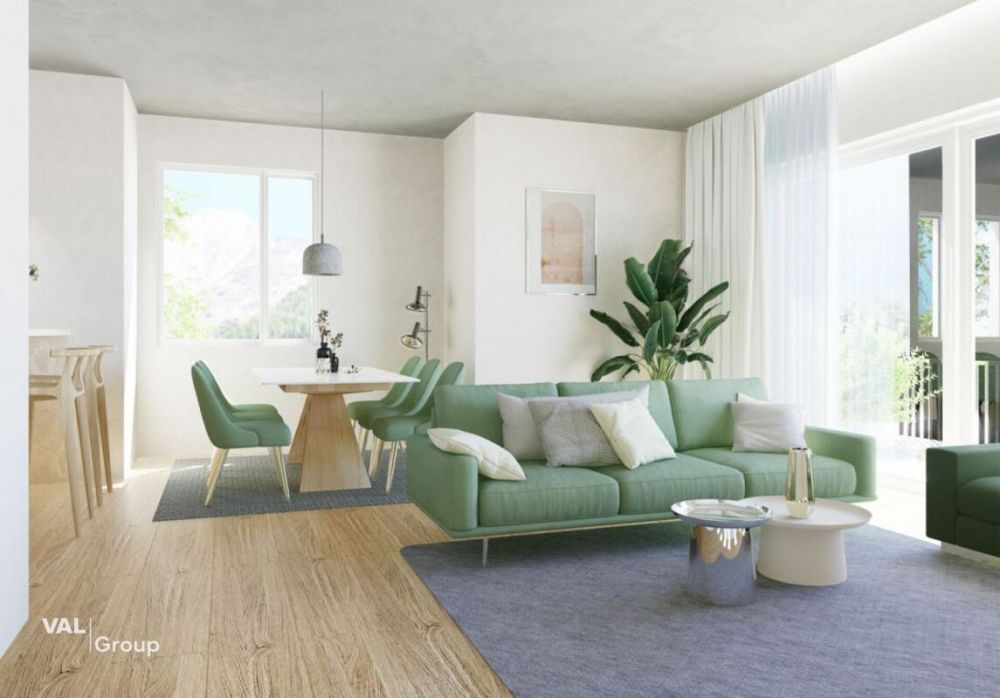 Exklusive Attikwohnung - Wohnen mit alpinem Charme im Tschäggättuhuis -  Bild 3