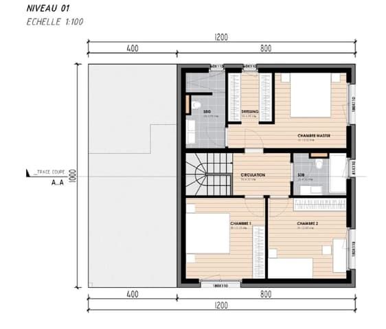 Villa 5.5 pces contemporaine neuve à Chalais -  Bild 10