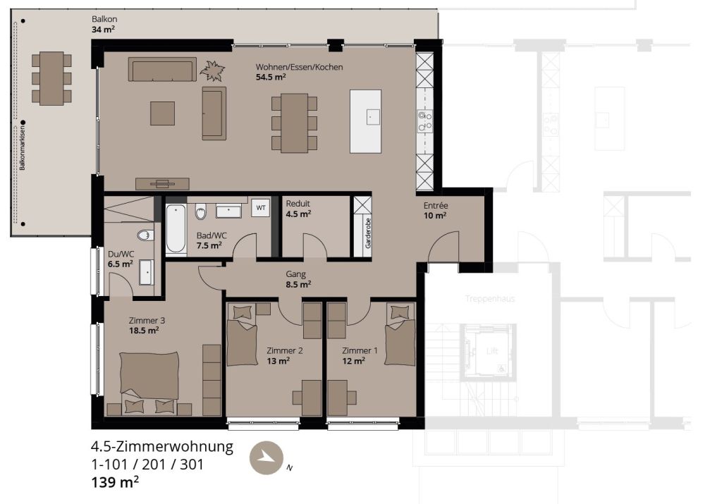 Perfekte Kombination aus Ruhe und Stadtnähe - wohnen-grossmatt.ch - Bild 11