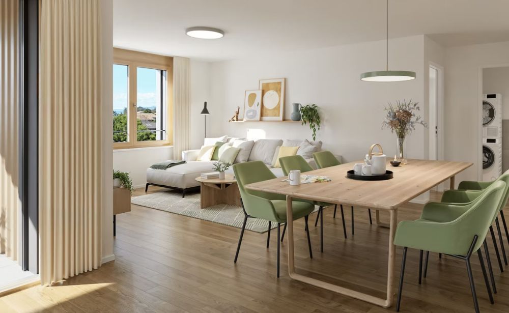 "Neue top 3½-Zimmer-Wohnungen - "Bachpromenade" - Courgevaux" -  Bild 5