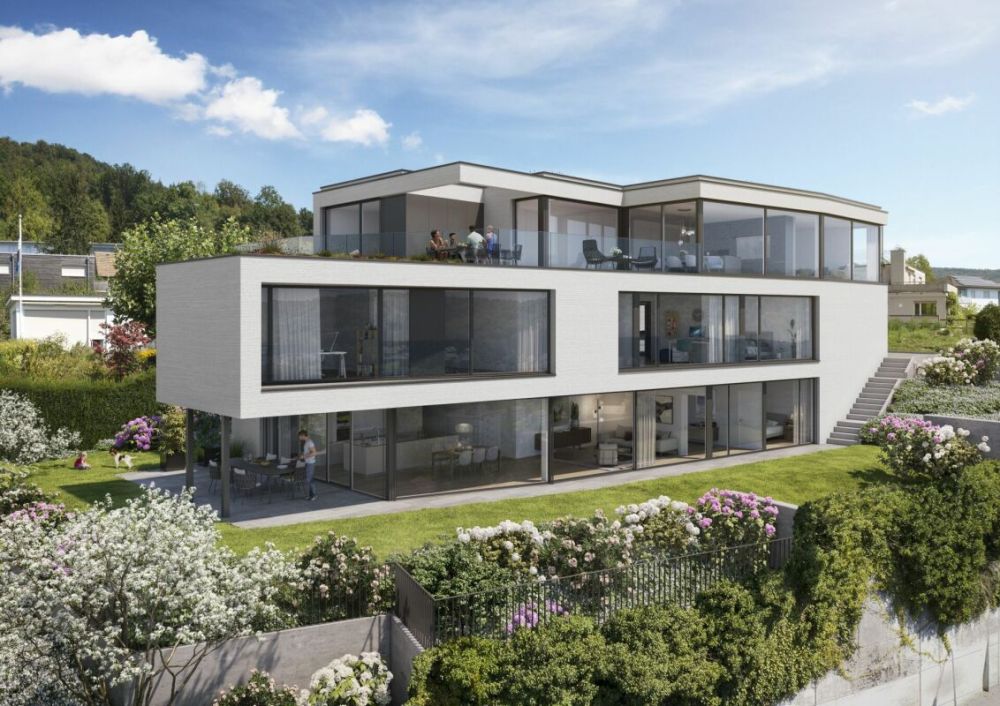 Neubauprojekt «SOLAIR» - Zwei exklusive und grosszügige Terrassenhäuser an einmaliger Panoramalage - Bild 1