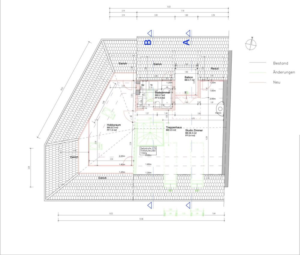 Erstbezug Sommer 2026: Studio mit Hobbyraum & Balkon -  Bild 4