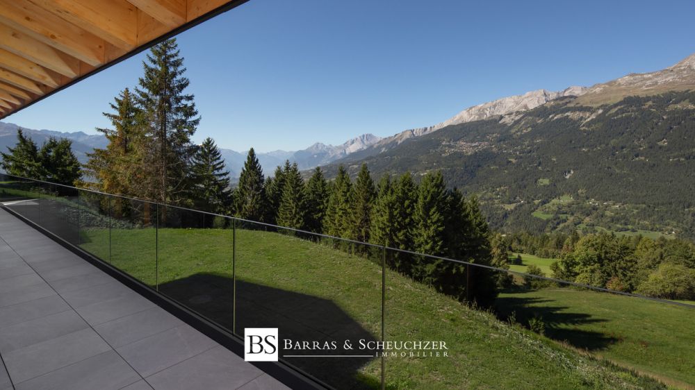 Neues Chalet in einer Wohnresidenz mit außergewöhnlicher Lage - Balcon Ouest avec vue