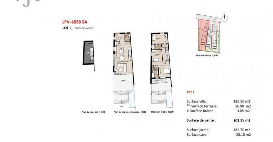 Villa Mitoyenne Ouest - Maison jumelée 4.5 pièces - image - 4