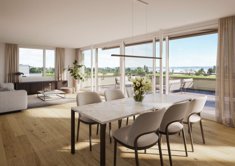 Exklusive Attikawohnung mit grosser Terrasse und traumhaftem Seeblick - Bild 4