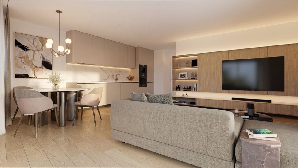 Schönes neues Apartment im Erdgeschoss mit großer Gartenoberfläche in Saxon! -  Bild 1