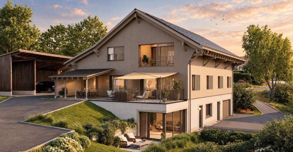 Neubauprojekt AUREUM: 4-5-Zimmer-Wohnung mit grosser Terrasse - Appartement 4.5 pièces - image - 5