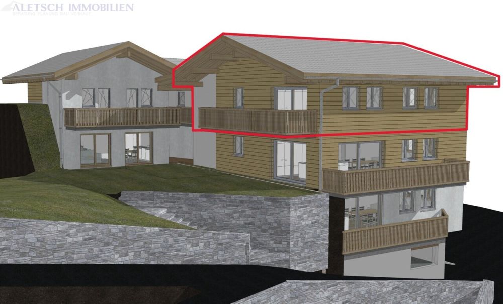 3.5-Zimmer-Wohnung im 2. Obergeschoss - im Herzen von Fiesch -  Bild 2