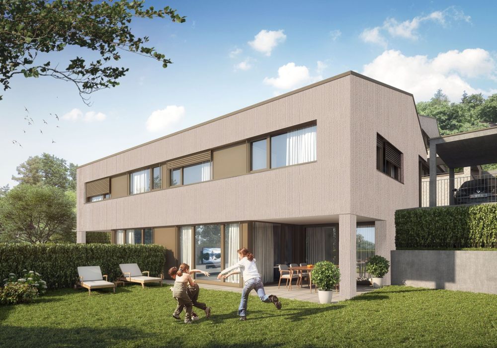 4.5-Zimmer-DEFH mit Garten und PV in Egliswil kaufen -  Bild 1
