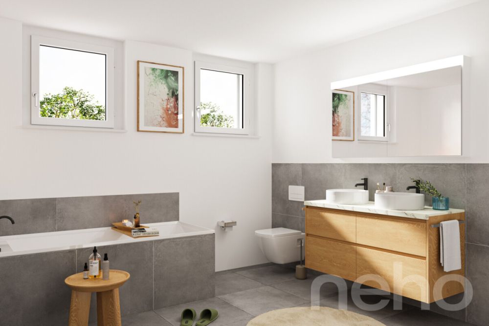 Exklusive Doppelhaushälfte mit Fernsicht in Kriens - Bild 4