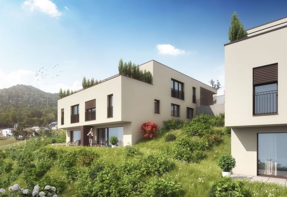 NEUBAU: Moderne DEFH mit Weitsicht, Häuser A-D - Aussenansicht