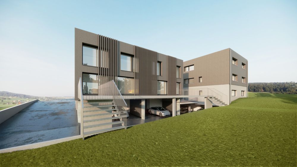 St-Aubin, à vendre, villa mitoyenne de 148 m2, terrain de 413 m2 -  Bild 1