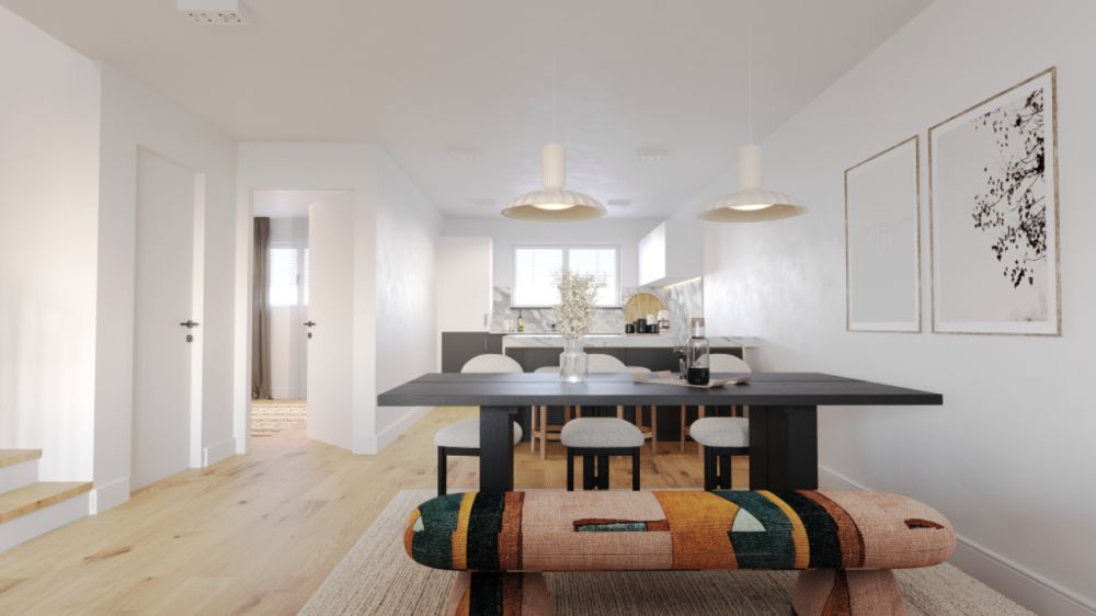 Villa jumelée moderne de 5.5 pièces avec jardin à Belfaux -  Bild 5