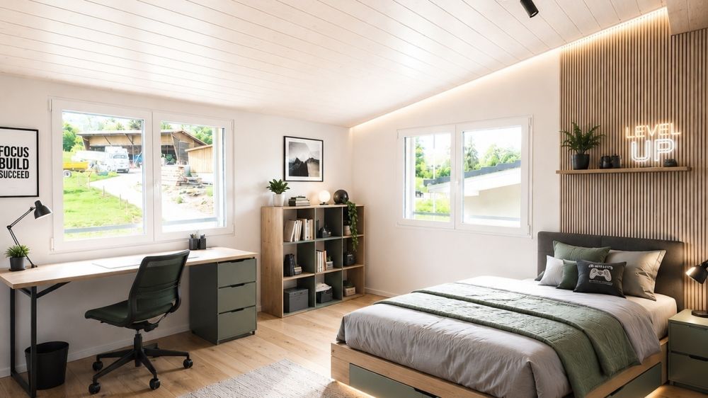 VILLA INDIVIDUELLE NEUVE-MOINS D'UN MILLION-15' DE BULLE ET FRIBOURG -  Bild 4