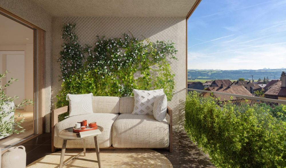 Schönes 3.5-Zimmer-Neubau mit Loggia und privatem Garten -  Bild 9